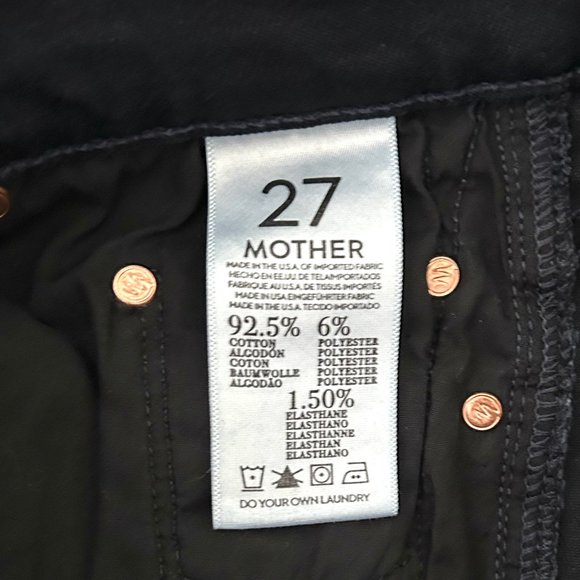 Mother High-Waisted Vamp in Simply Sinful Size 27 - Picture 10 of 10